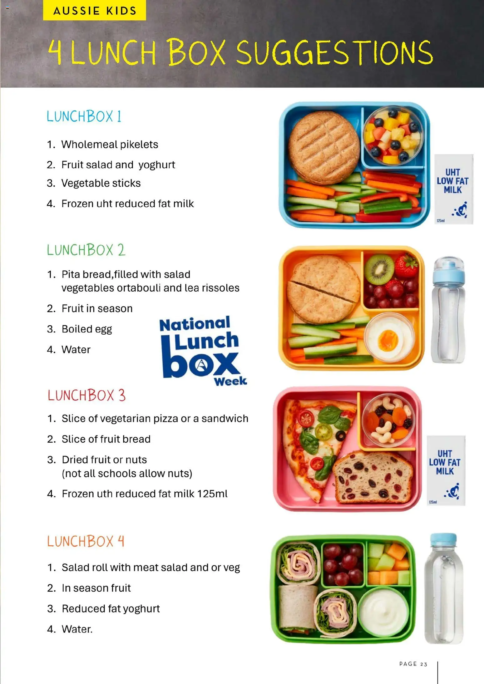 Drakes catalogue - valid from 01.01.2026 | Page: 23 | Products: Box, Pizza, Water, Vegetables