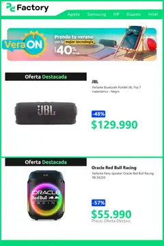 PC Factory ofertas  válido desde el 07.01.2026 | Página: 5 | Productos: Parlante
