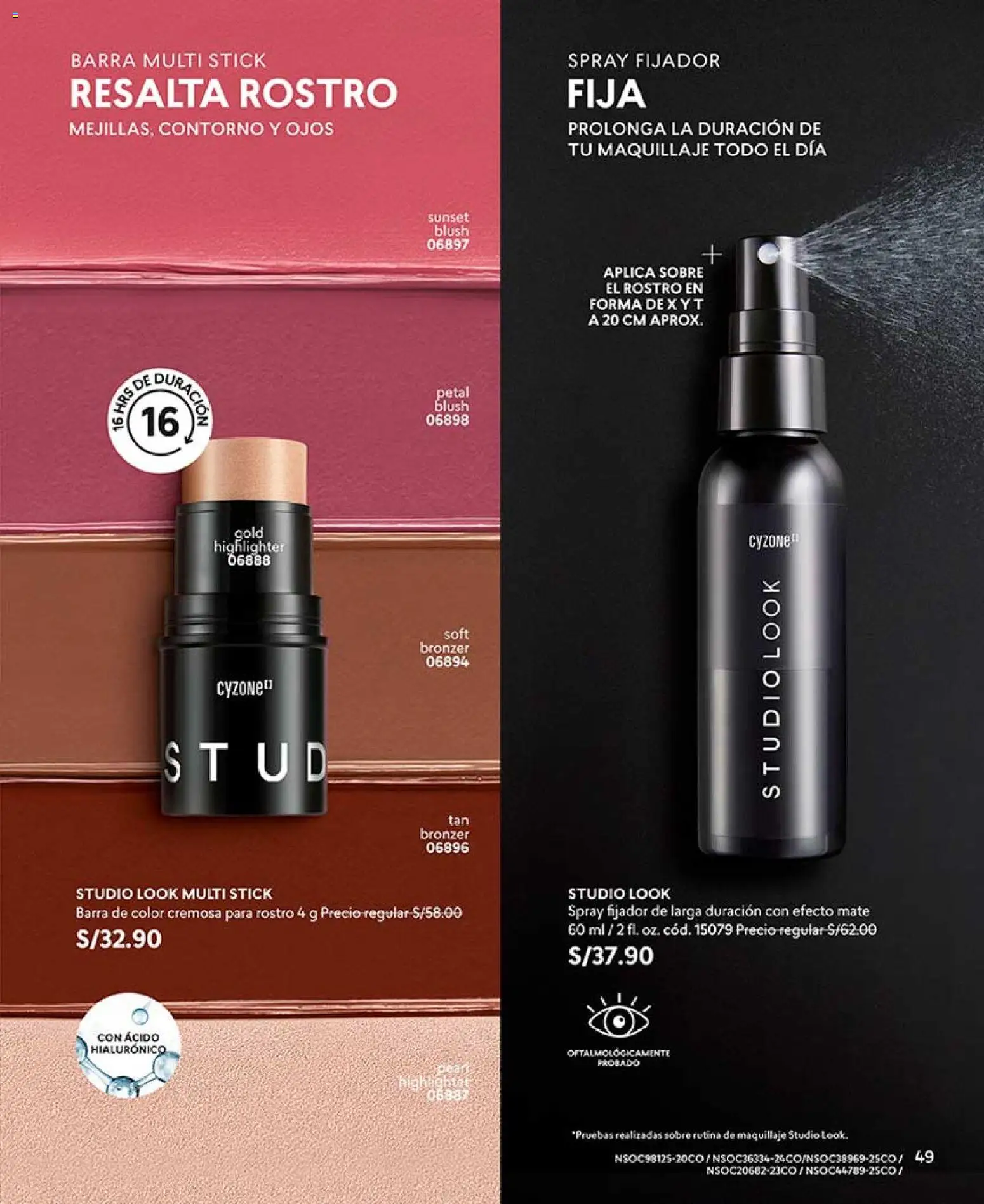 Catálogo CyZone válido desde 25.04.2026 | Página: 49 | Productos: Maquillaje