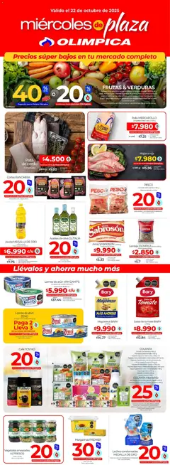 Olímpica - Miércoles de plaza -  Vista previa de la revista de la tienda Olímpica valido desde el 22.10.2025