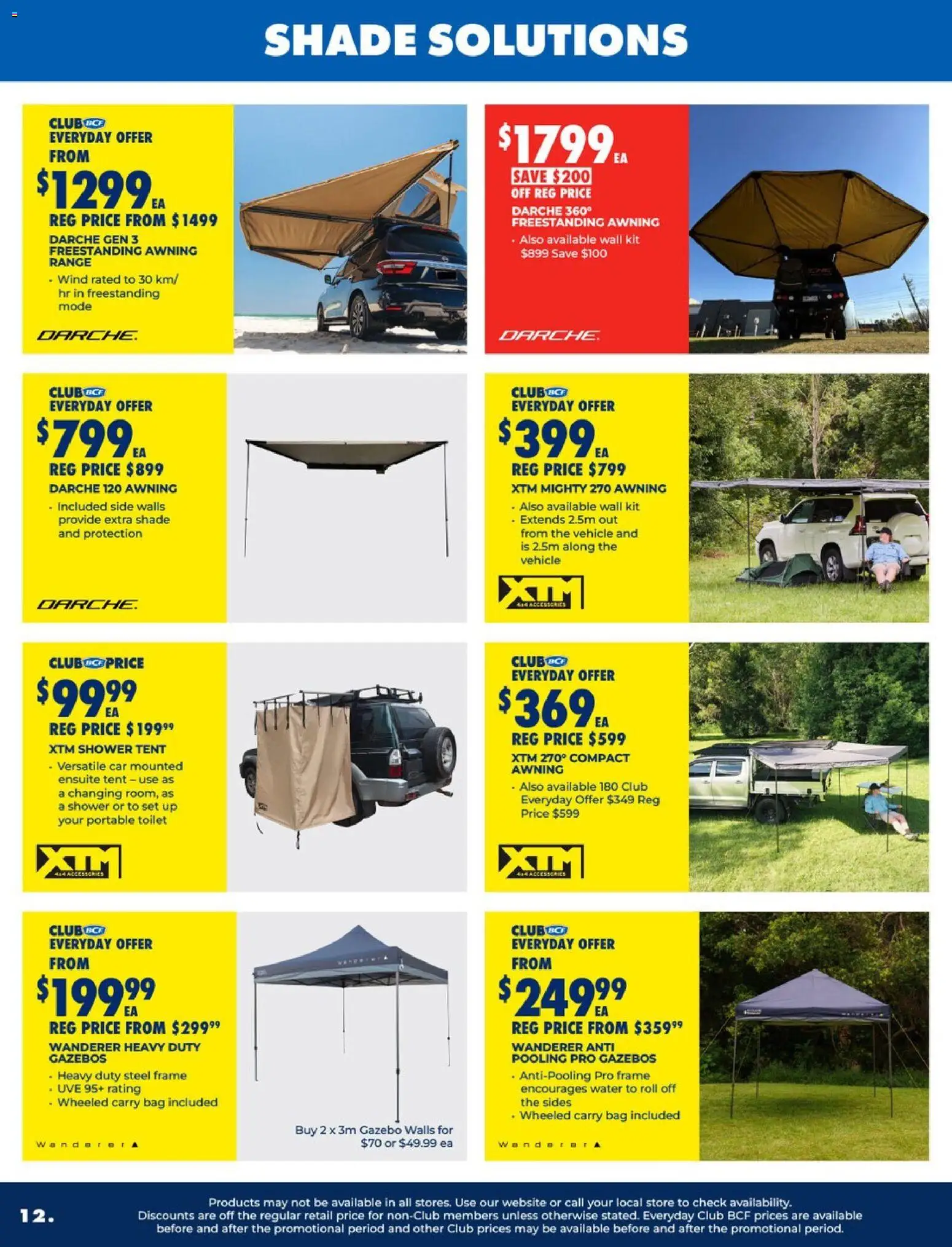 BCF catalogue - valid from 28.04.2026 | Page: 12 | Products: Shower, Ensuite, Water, Portable