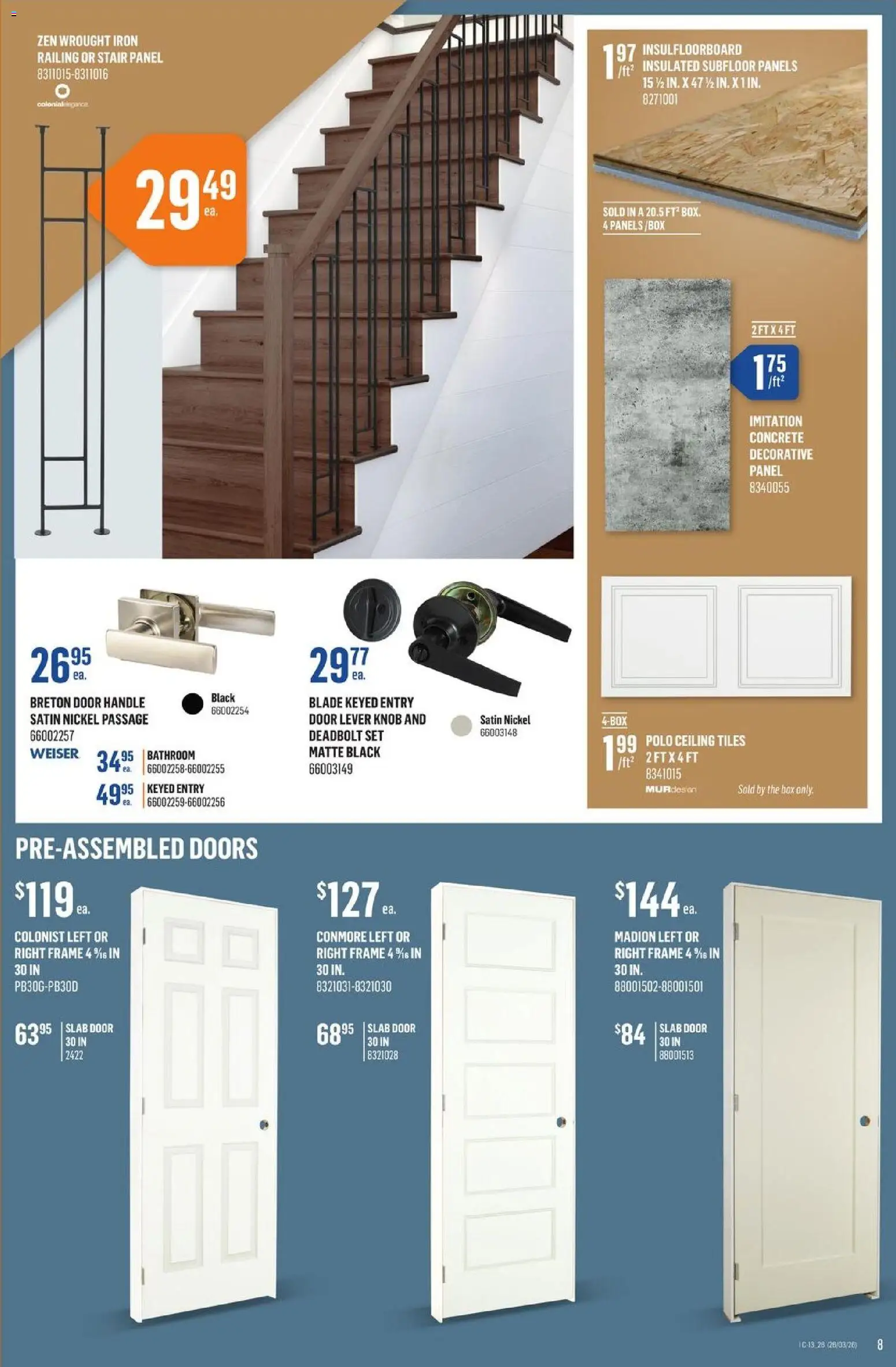 Canac flyer valid from 26.03.2026 | Page: 10 | Products: Iron, Box