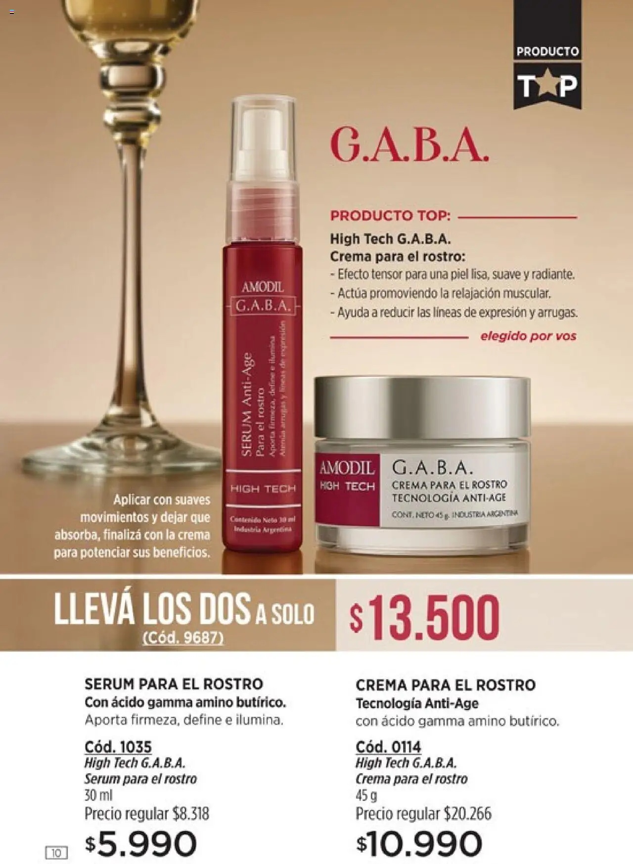 Catálogo Amodil Campaña 10 │ válido desde el 27.05.2025 | Página: 10 | Productos: Top, Serum, Crema