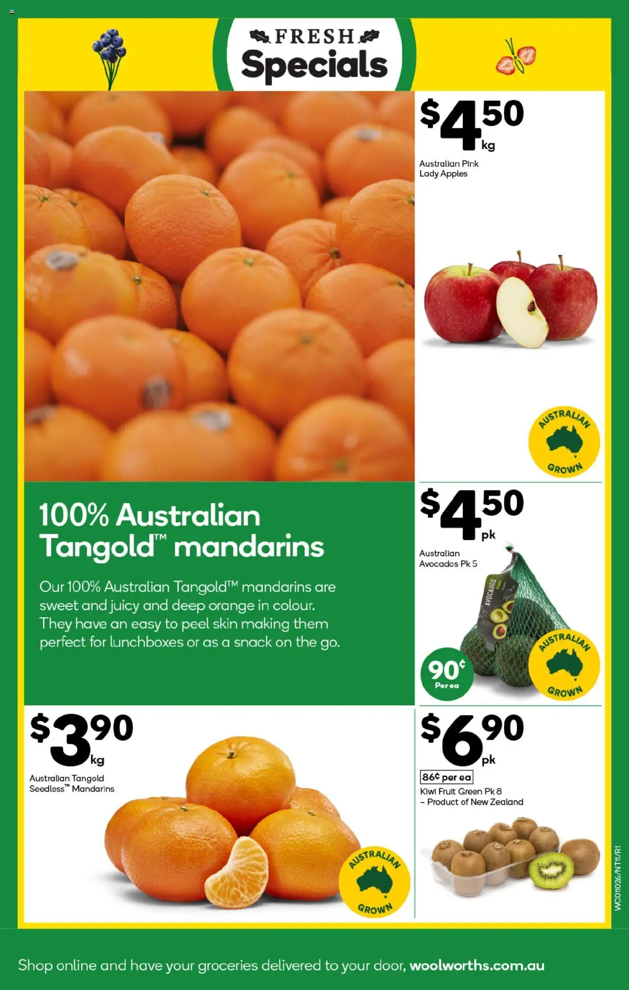 Woolworths catalogue - valid from 01.10.2025 | Page: 11 | Products: Peel, Apples, Mandarins