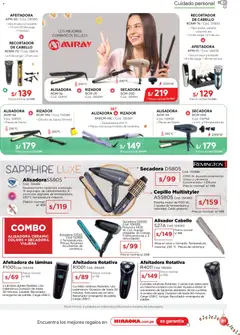 Vista previa de folleto Catálogo Hiraoka  de la Hiraoka válido desde 06.12.2025 | Página: 91 | Productos: Cable, Secadora, Rizador
