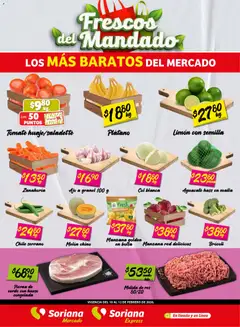 Vista previa de Soriana - Frescos del Mandado Mercado: Nuevo León, nuevo folleto de la tienda, válido en México a partir del 10.02.2026