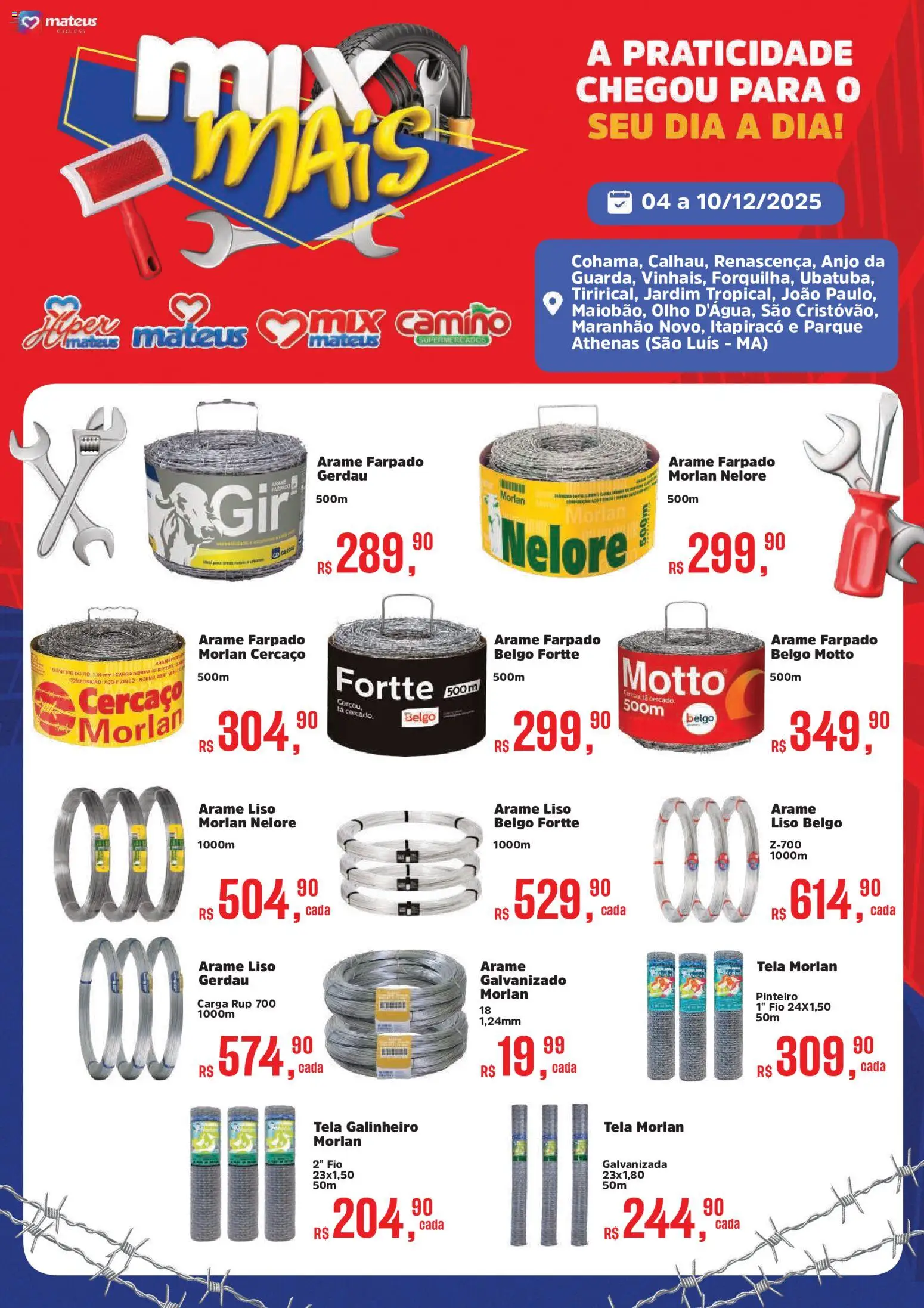 Mateus Folheto - válido de 04.12.2025 | Página: 1 | Produtos: Tela
