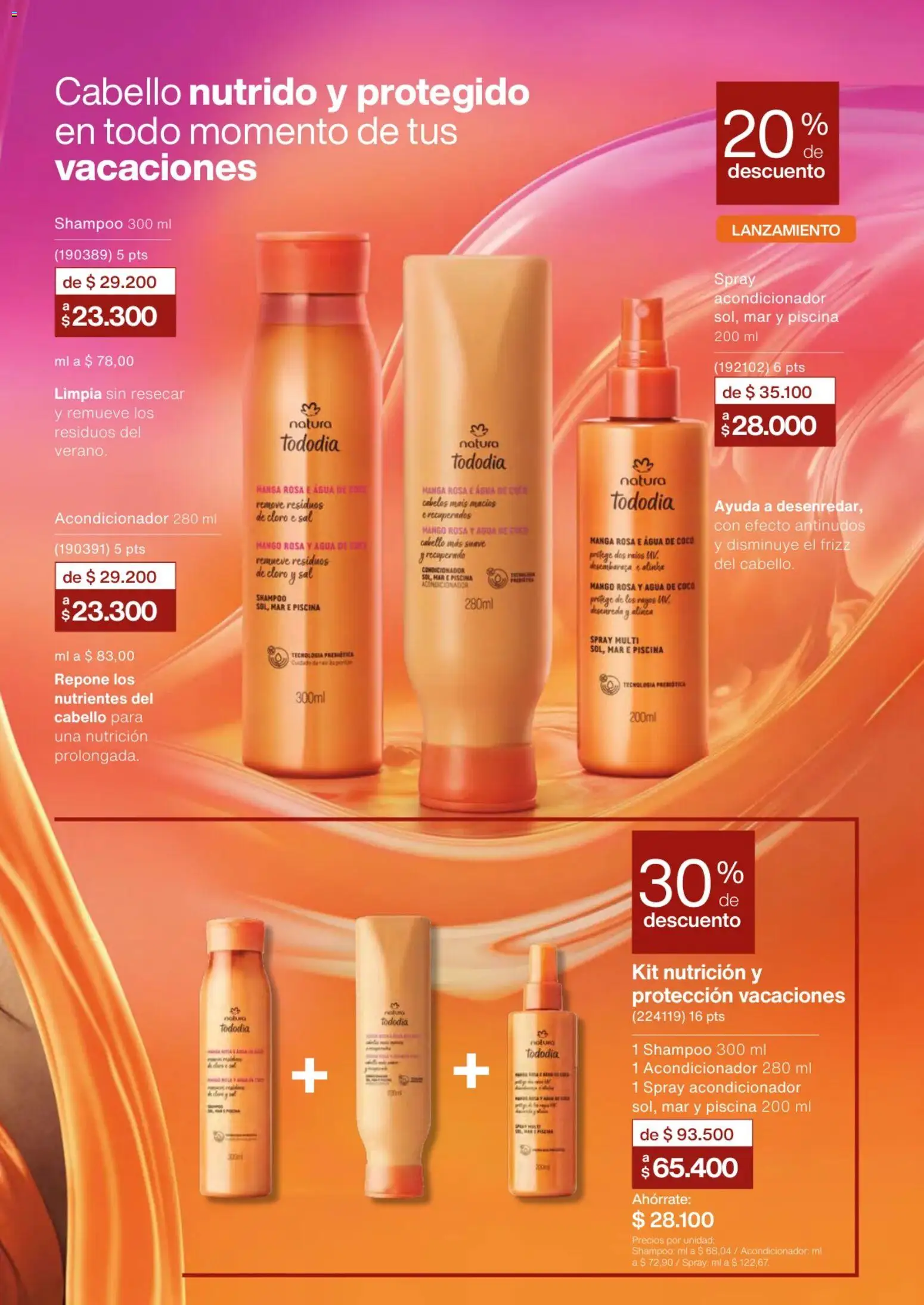 Natura revista - valida desde el 13.11.2025 | Página: 154 | Productos: Piscina, Sal, Shampoo, Coco