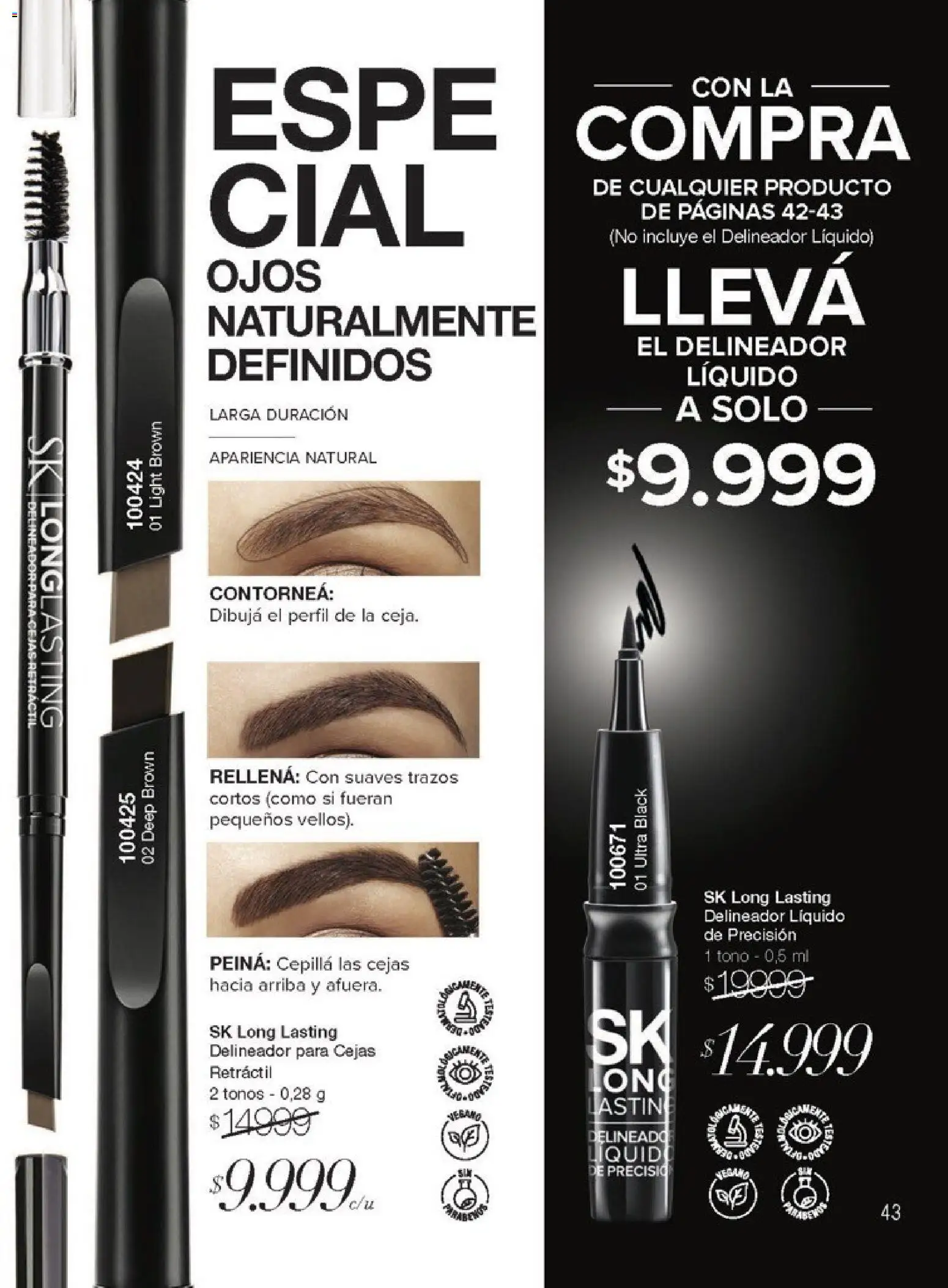 Violetta catálogo │ válido desde el 01.12.2025 | Página: 43 | Productos: Perfil, Delineador