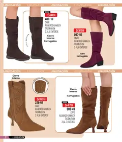 Vista previa de Cklass catálogo Liquidación total calzado, nuevo folleto de la tienda, válido en México a partir del 18.03.2026 | Página: 8 | Productos: Café, Gamuza, Cuna