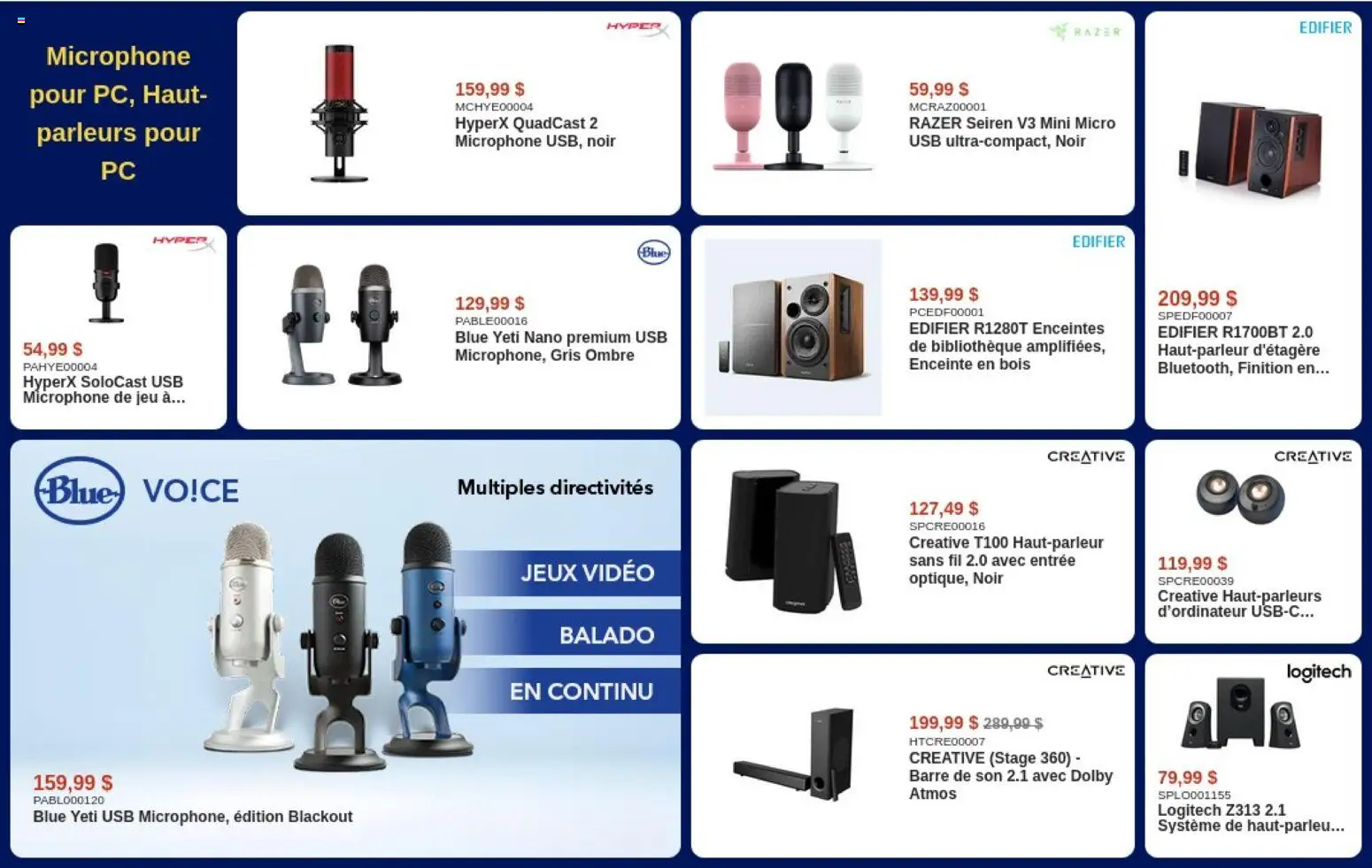 Canada Computers flyer valid from 24.04.2026 | Page: 14 | Products: Video, Microphone