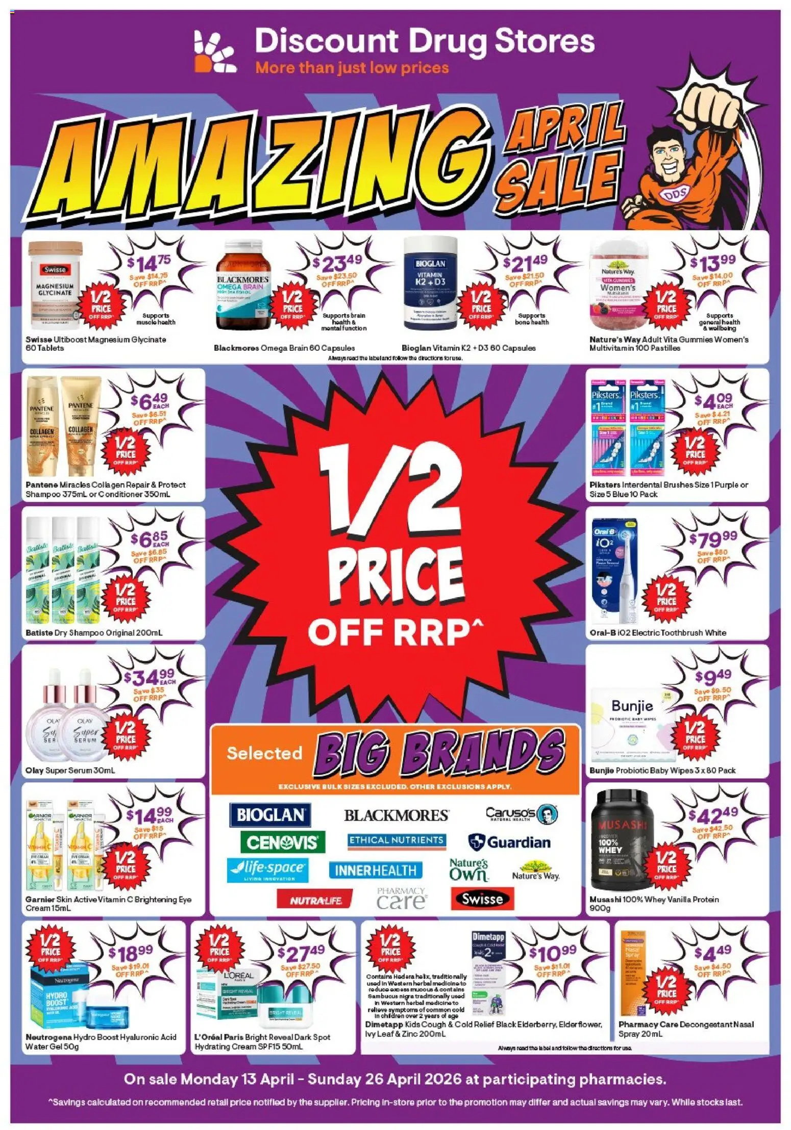 Discount Drug Stores catalogue - valid from 13.04.2026 | Page: 1 | Products: Accessories