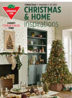 Preview of Canadian Tire - Christmas & Home Inspirations from shop Canadian Tire valid from 05.11.2025