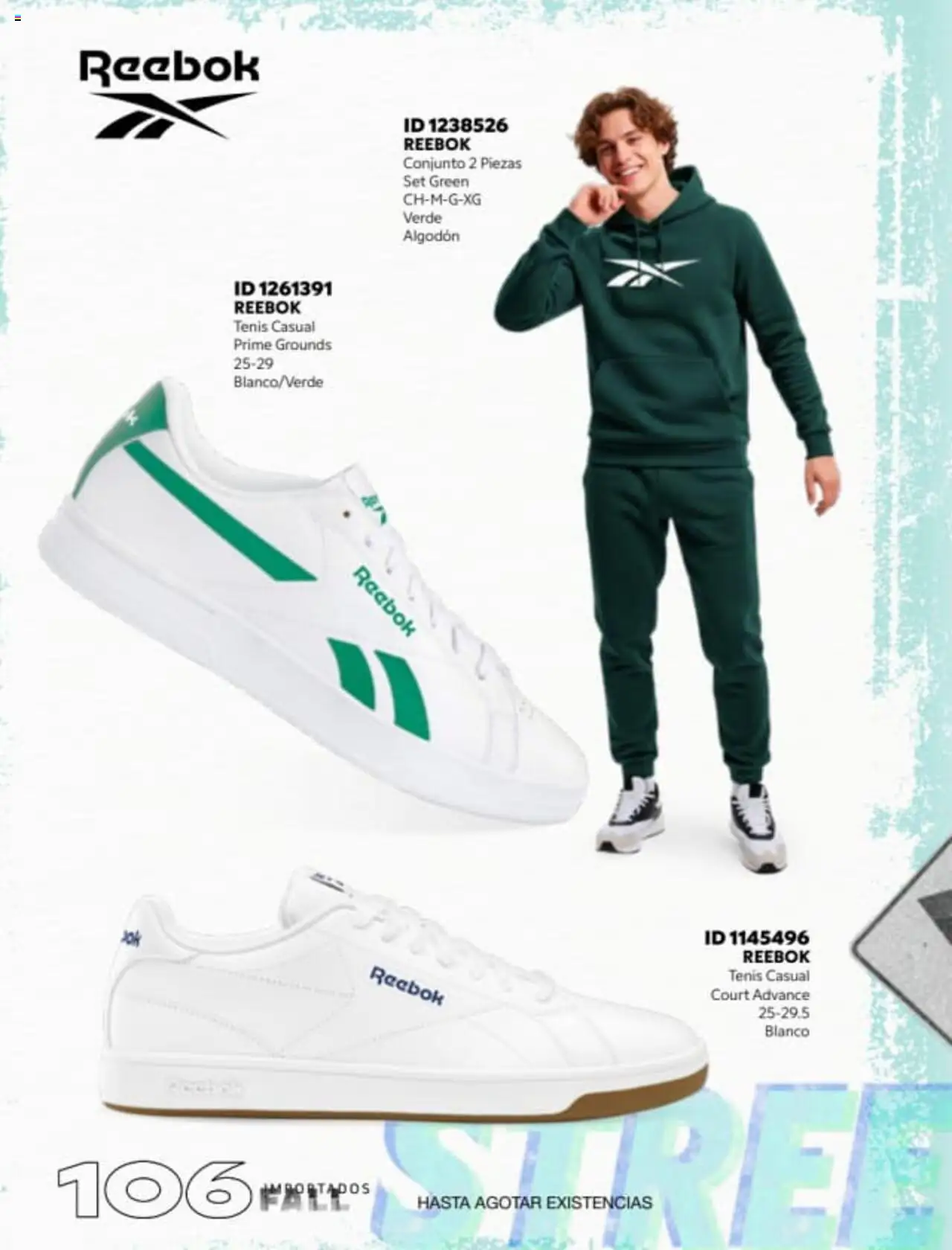 Nuevas ofertas de Price Shoes válidas en toda la República Mexicana desde el 18.08.2025. ¡Encuentra las mejores ofertas en Price Shoes - Catálogo Fall Importados! | Página: 106 | Productos: Tenis, Algodón, Conjunto