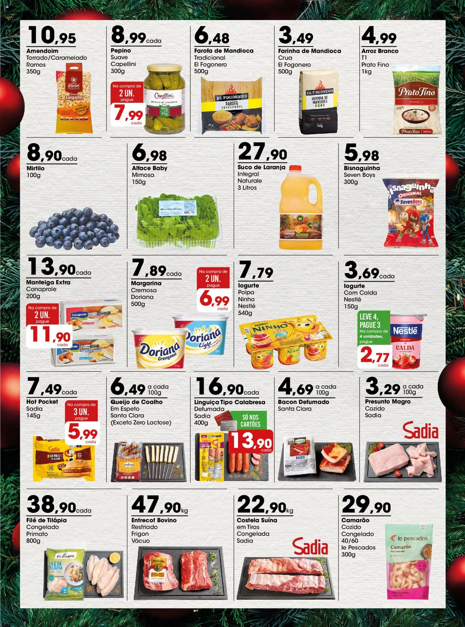 Zaffari Folheto - válido de 29.12.2025 | Página: 2 | Produtos: Amendoim, Manteiga, Queijo, Suco
