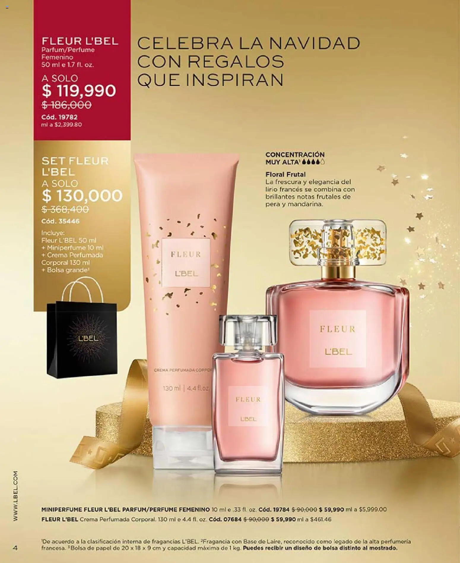 L'Bel revista - valida desde el 03.11.2025 | Página: 4 | Productos: Crema, Bolsa, Pera