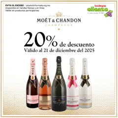 Vista previa de Bodegas Alianza catálogo Moët & Chandon , nuevo folleto de la tienda, válido en México a partir del 17.12.2025