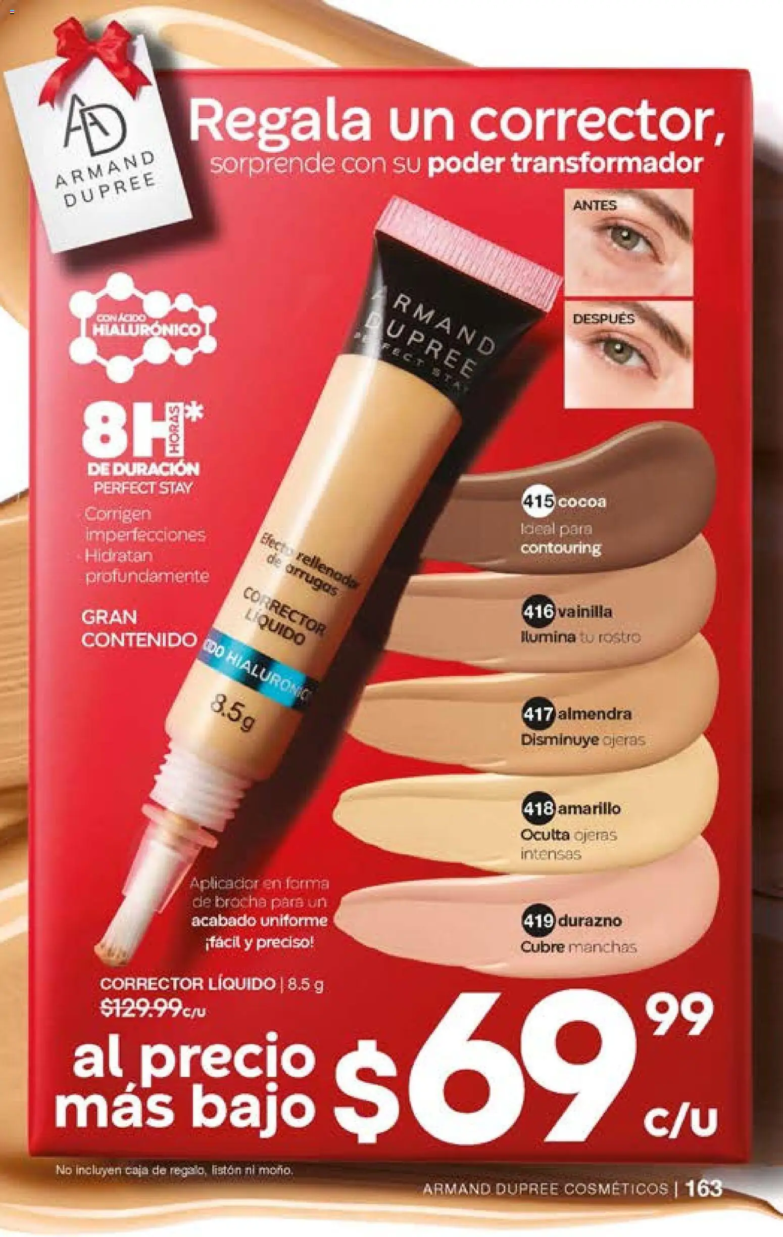 Nuevas ofertas de Fuller válidas en toda la República Mexicana desde el 29.10.2025. ¡Encuentra las mejores ofertas en Fuller campaña 15 2025! | Página: 163 | Productos: Durazno, Almendra, Caja, Corrector