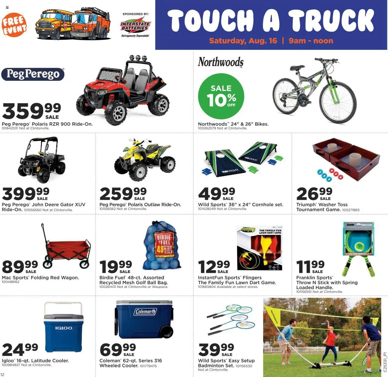 Mills Fleet Farm Weekly Ad - valid from 14.08.2025 | Page: 14 | Products: Washer, Game