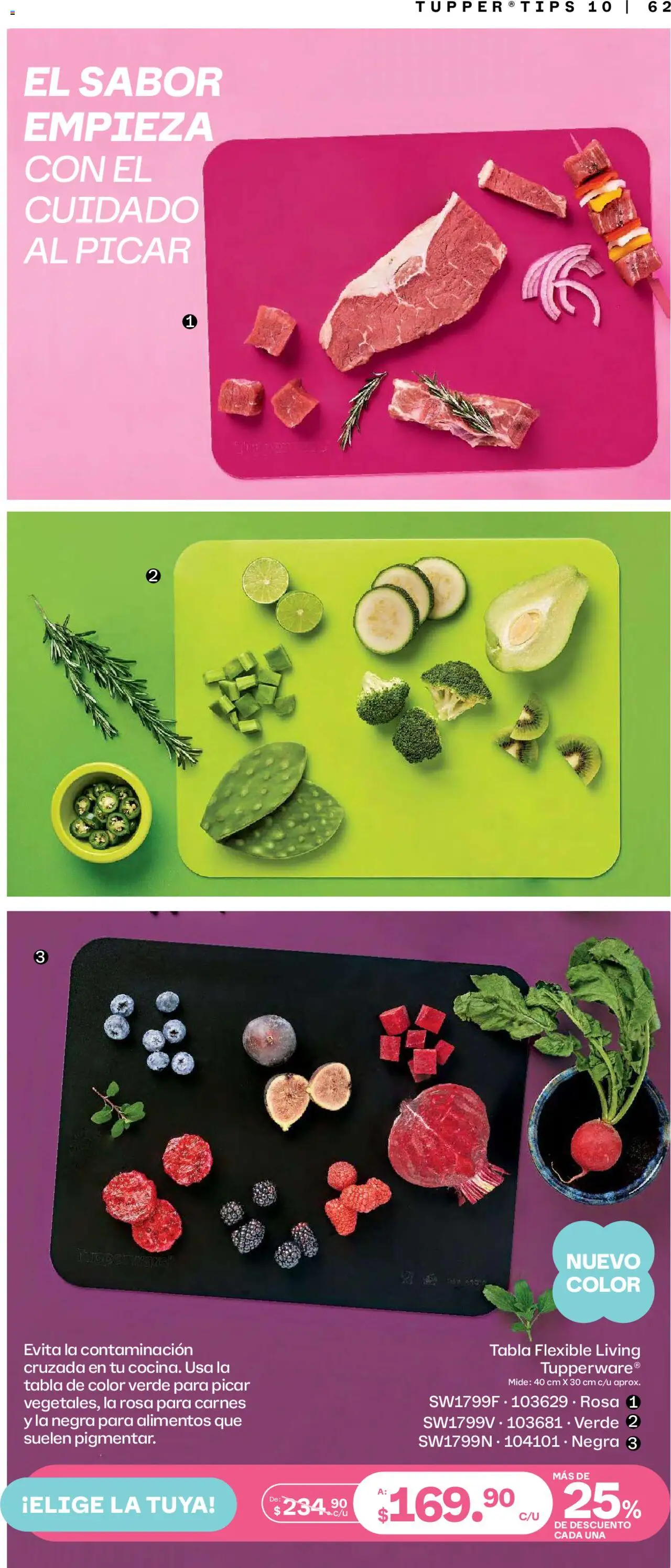 Nuevas ofertas de Tupperware válidas en toda la República Mexicana desde el 08.09.2025. ¡Encuentra las mejores ofertas en Tupperware - Catálogo! | Página: 62 | Productos: Tupper, Flexible
