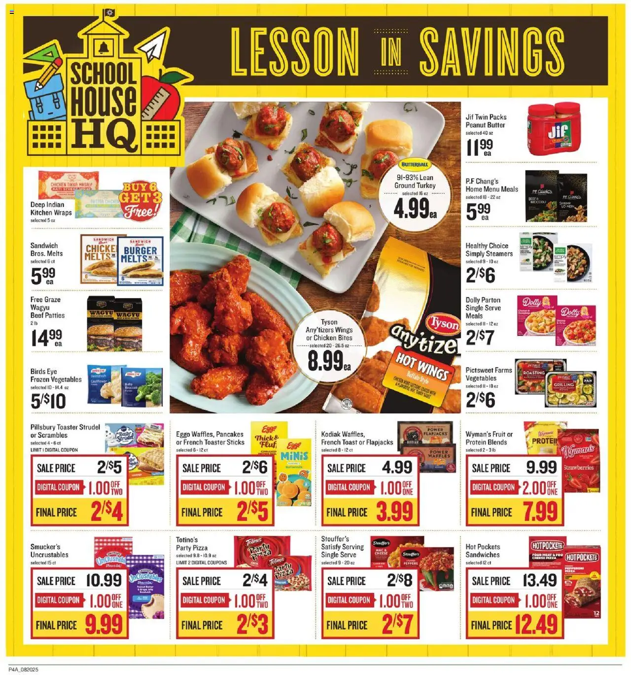 Lowes Foods Weekly Ad - valid from 20.08.2025 | Page: 5 | Products: Broccoli, Butter, Cheese, Beef