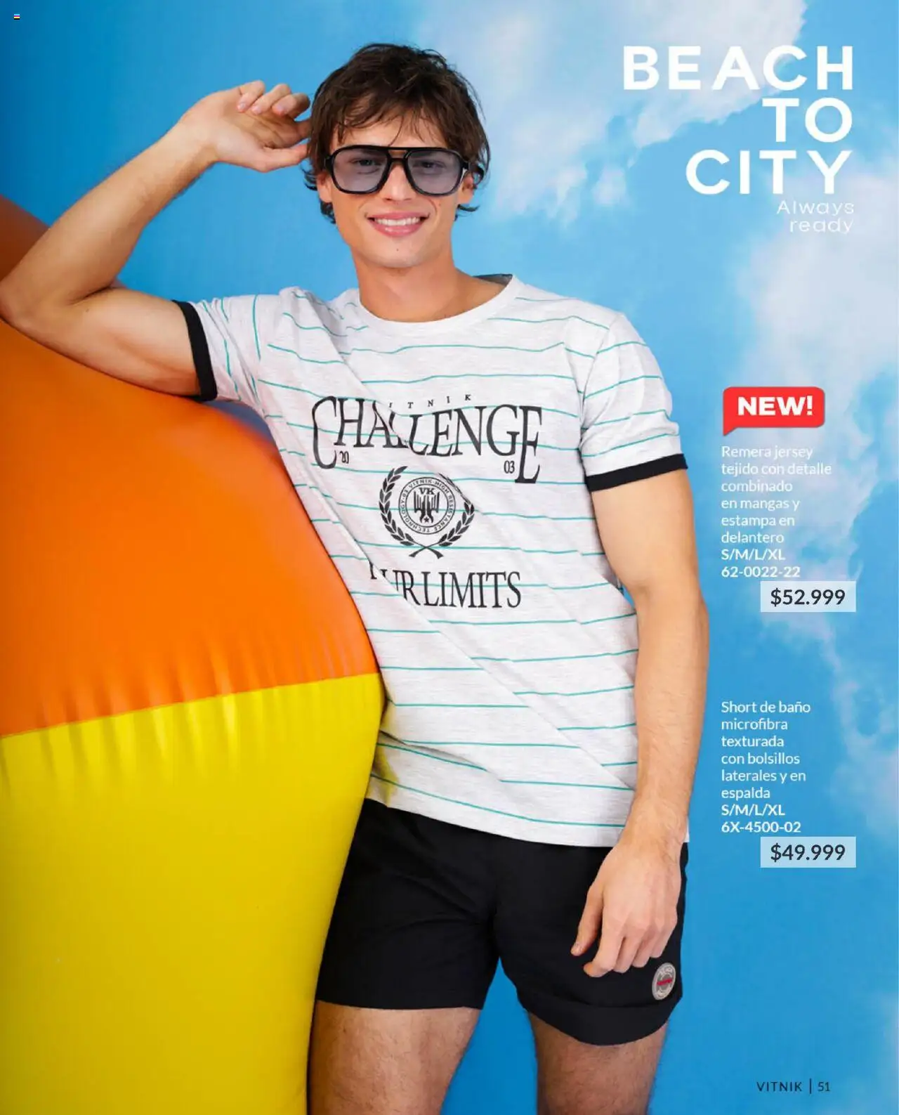 Vitnik - Catálogo Hombre │ válido desde el 07.10.2025 | Página: 51 | Productos: Remera, Short, Baño
