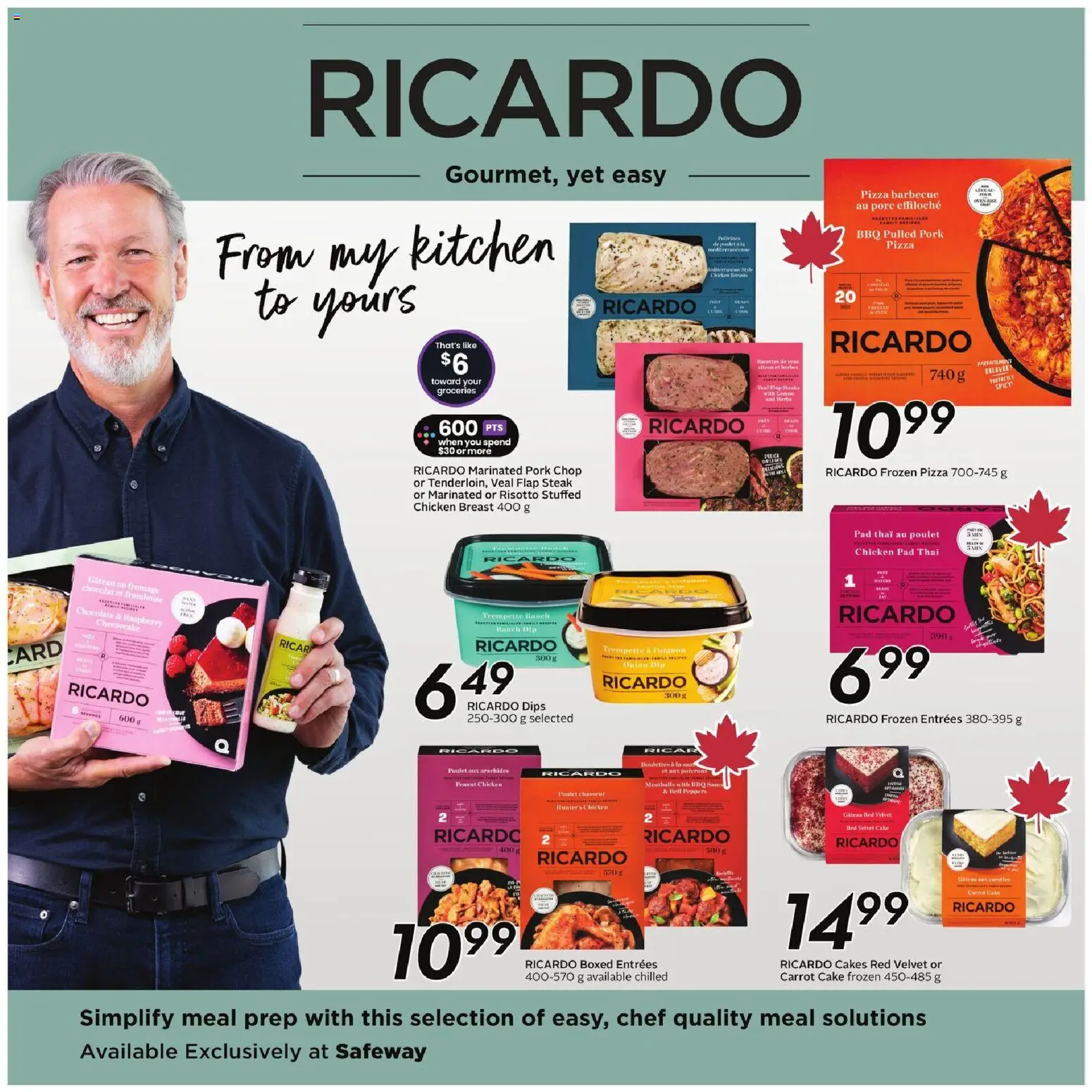 Safeway flyer valid from 29.01.2026 | Page: 17 | Products: Carrot, Pizza, Chicken, Pork