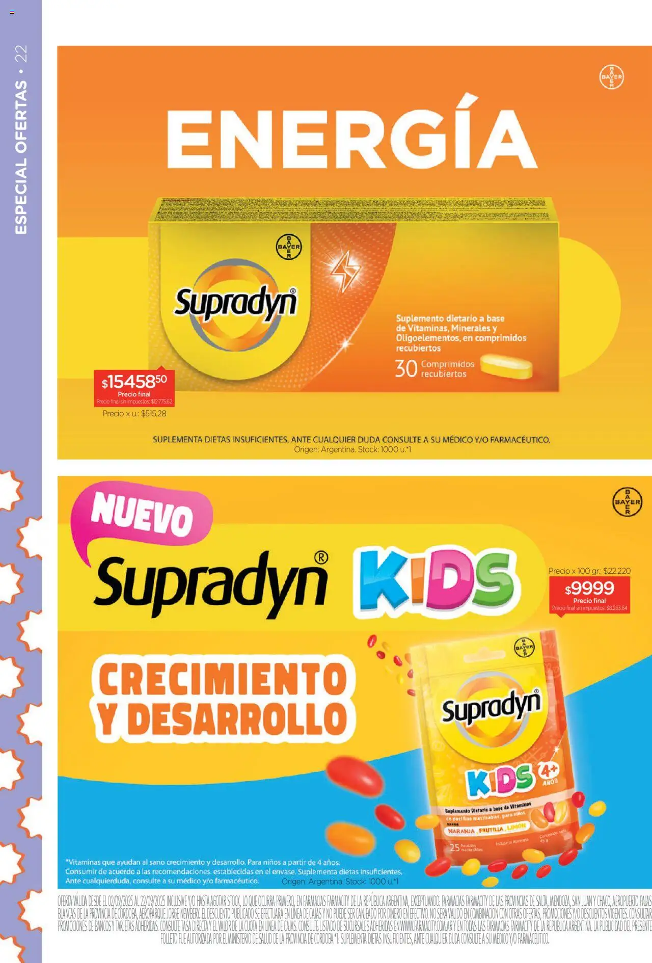Farmacity catálogo │ válido desde el 02.09.2025 | Página: 22