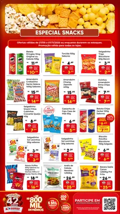 Semar Supermercado - Ofertas Snacks - Pré-Visualização do folheto da loja Semar Supermercado, válido de 27.09.2025