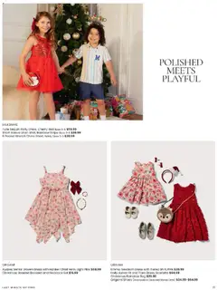Preview of Myer Catalogue Last Minute Gifting - valid from 04.12.2025 | Page: 35 | Products: Bracelet, Light, Dress, Bag