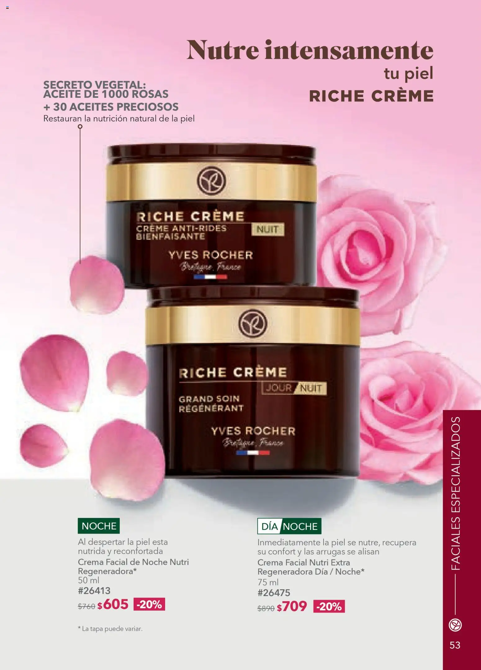 Nuevas ofertas de Yves Rocher válidas en toda la República Mexicana desde el 30.12.2025. ¡Encuentra las mejores ofertas en Yves Rocher campaña 1 2026! | Página: 55 | Productos: Crema, Aceite