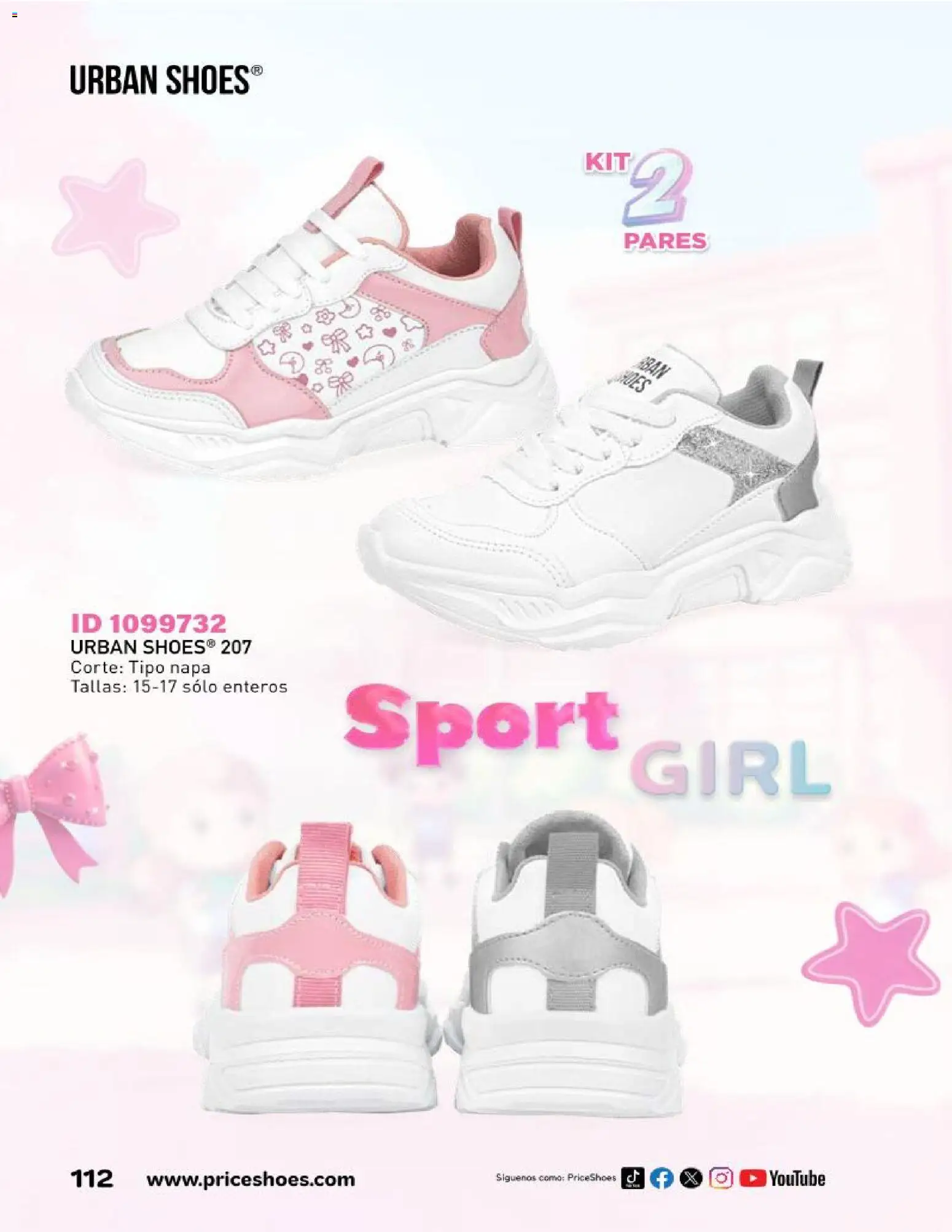 Nuevas ofertas de Price Shoes válidas en toda la República Mexicana desde el 01.09.2025. ¡Encuentra las mejores ofertas en Price Shoes catálogo Escolar! | Página: 112