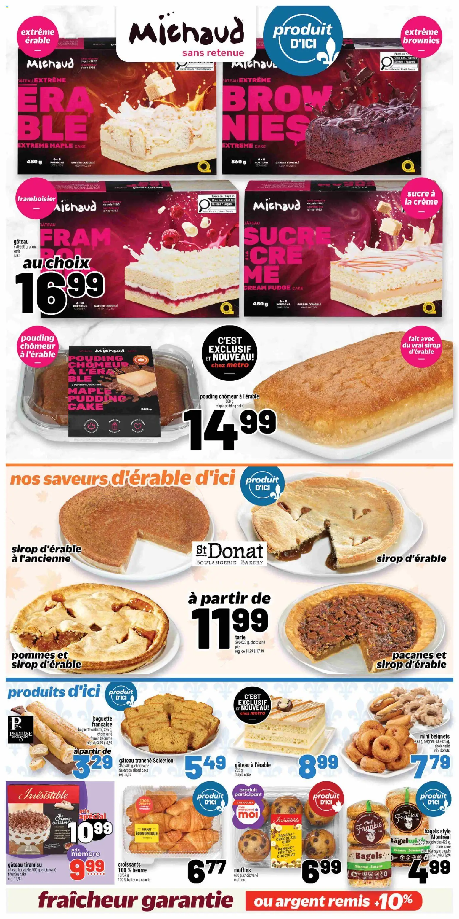 Metro flyer valid from 19.02.2026 | Page: 13 | Products: Cream, Bakery, Butter, Chocolate