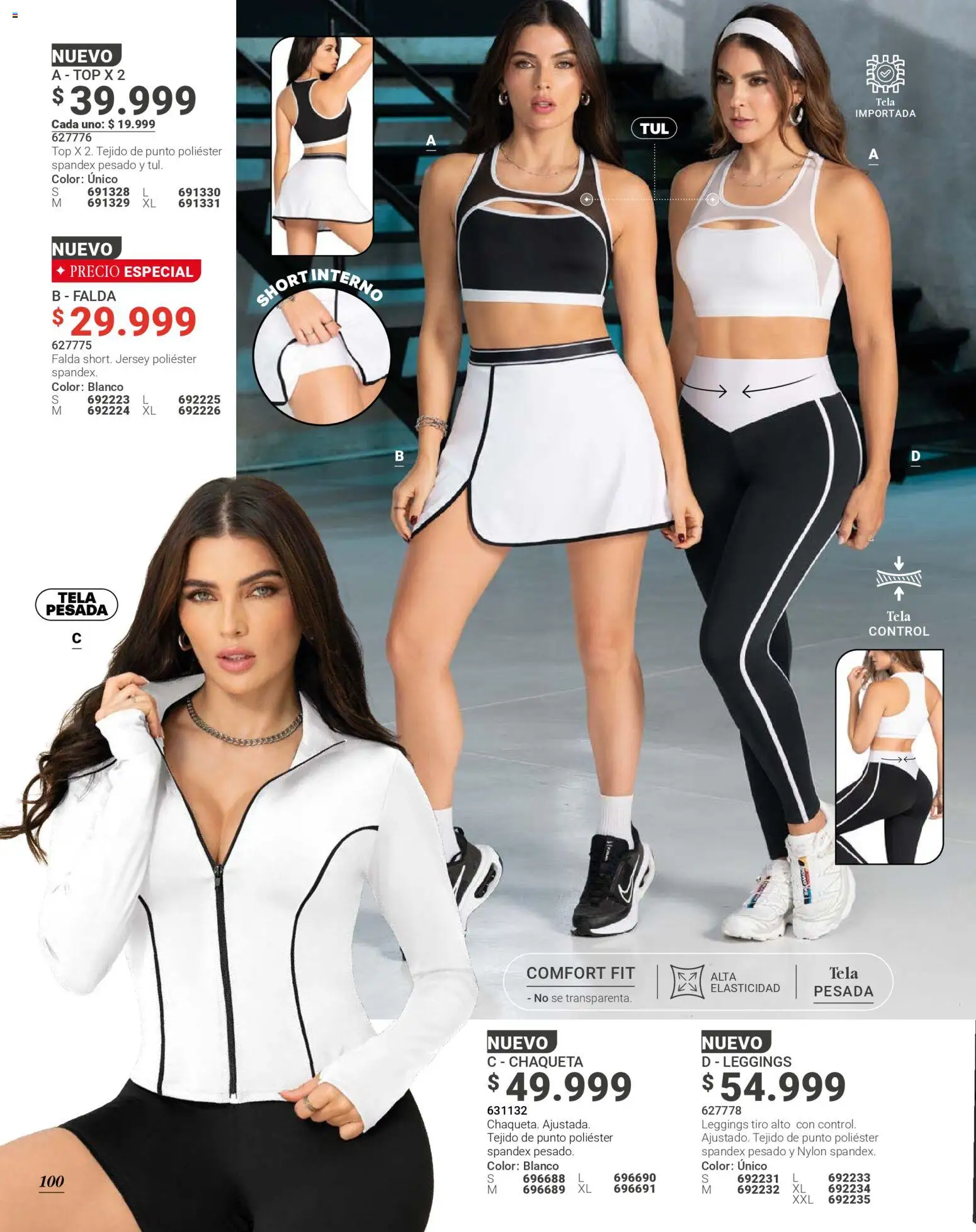 Carmel revista - valida desde el 29.10.2025 | Página: 100 | Productos: Falda, Short, Top, Chaqueta