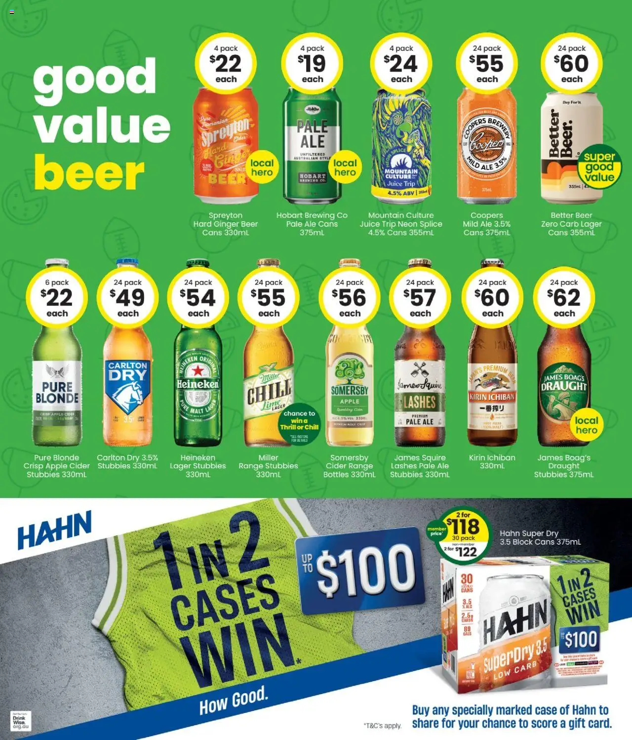 The Bottle-O catalogue - valid from 15.09.2025 | Page: 4 | Products: Ginger, Beer, Case, Press