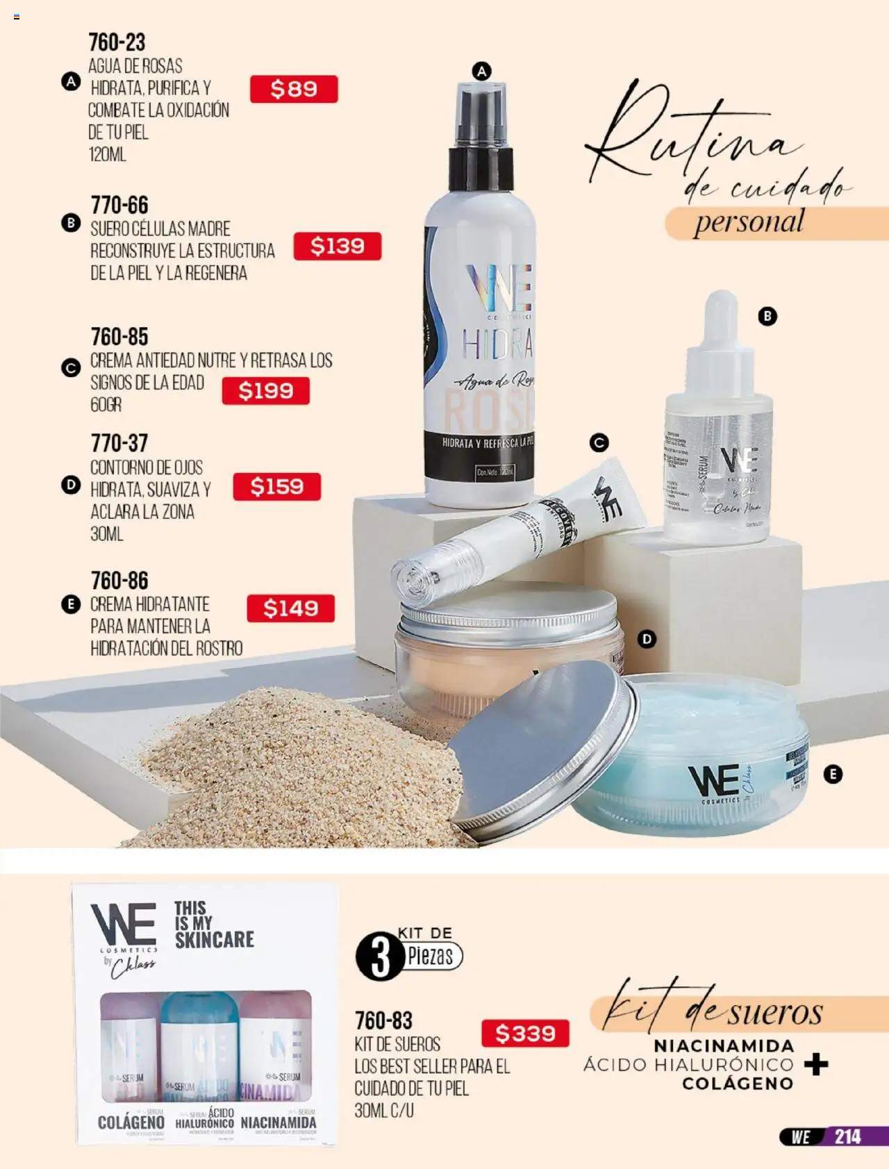Nuevas ofertas de Cklass válidas en toda la República Mexicana desde el 30.05.2025. ¡Encuentra las mejores ofertas en Cklass catálogo Rebajas Ropa! | Página: 215 | Productos: Serum, Crema, Contorno, Agua