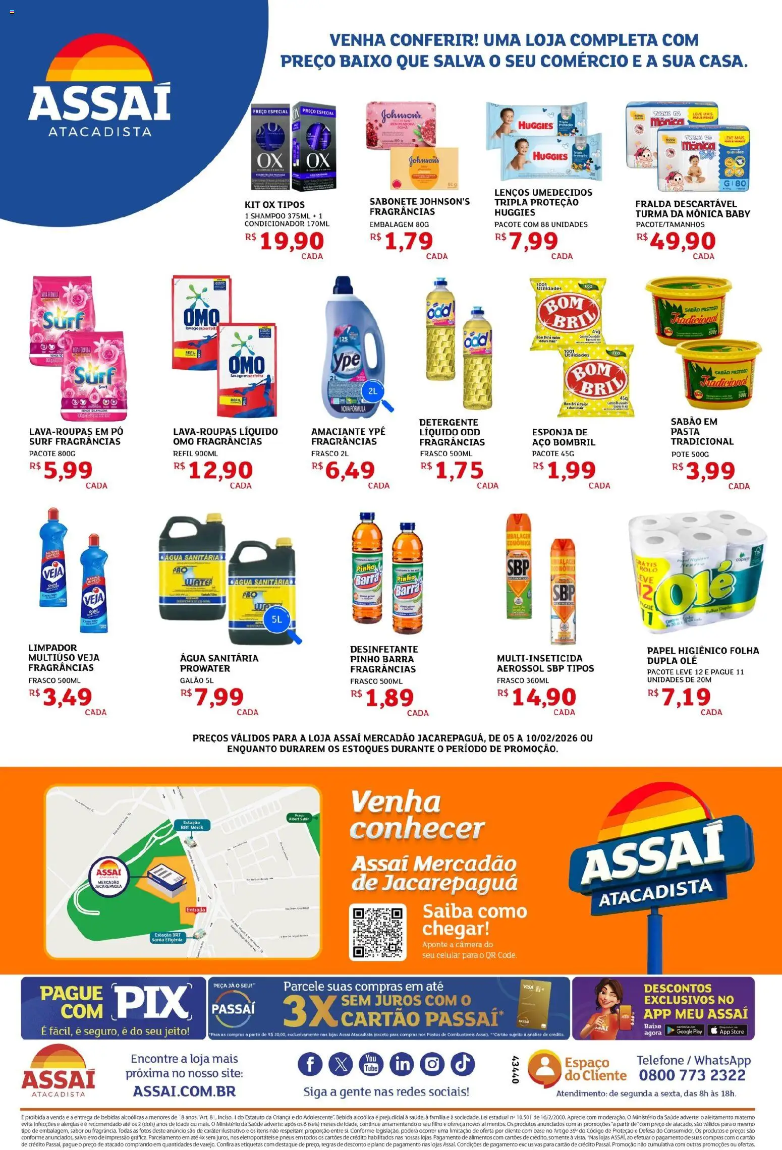Assaí Atacadista Folheto - válido de 05.02.2026 | Página: 4