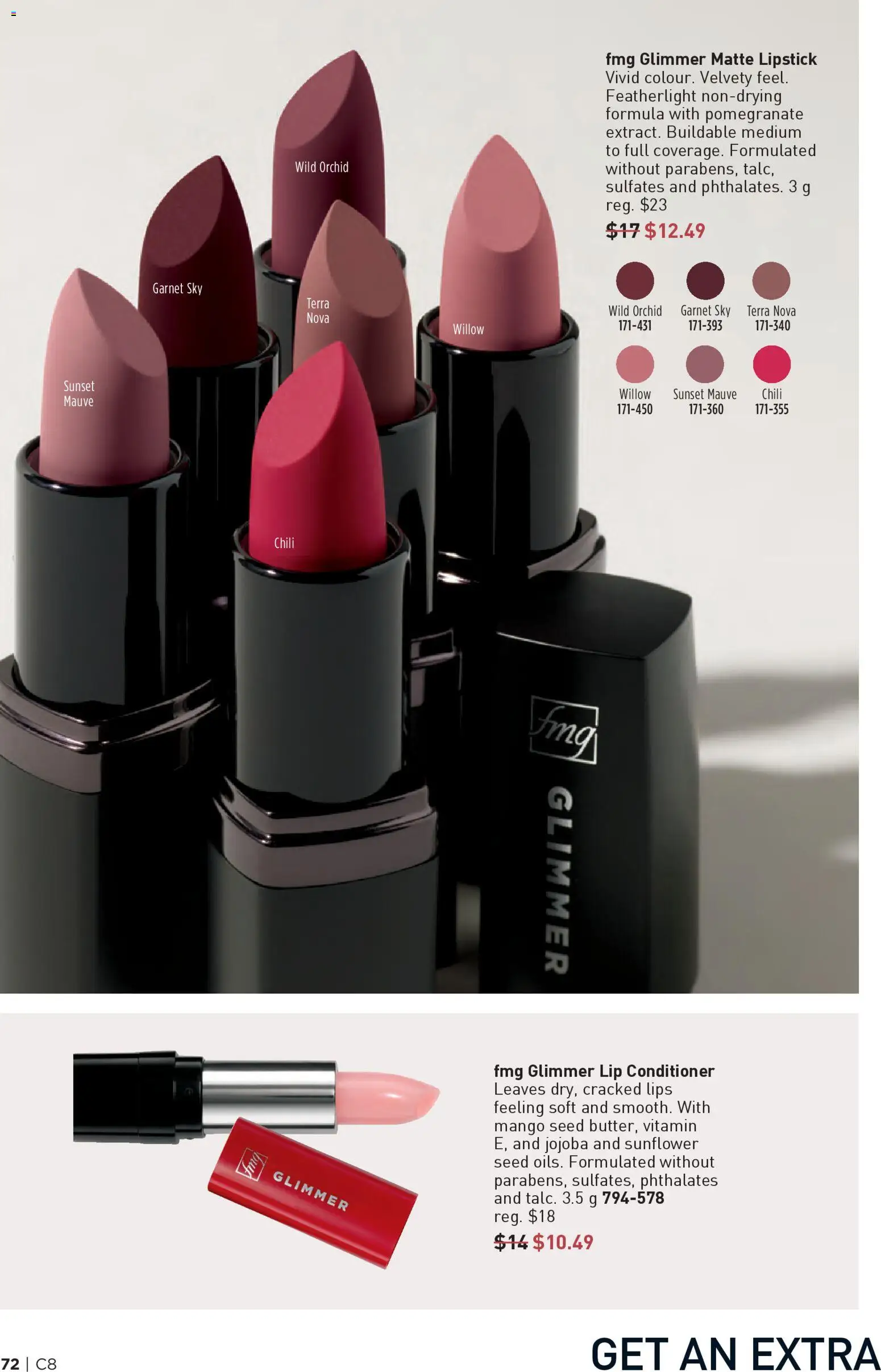 Avon flyer valid from 09.04.2026 | Page: 72 | Products: Lipstick, Conditioner