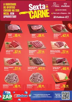Mateus - Ofertas Sexta da Carne - Pré-Visualização do folheto da loja Mateus, válido de 23.01.2026