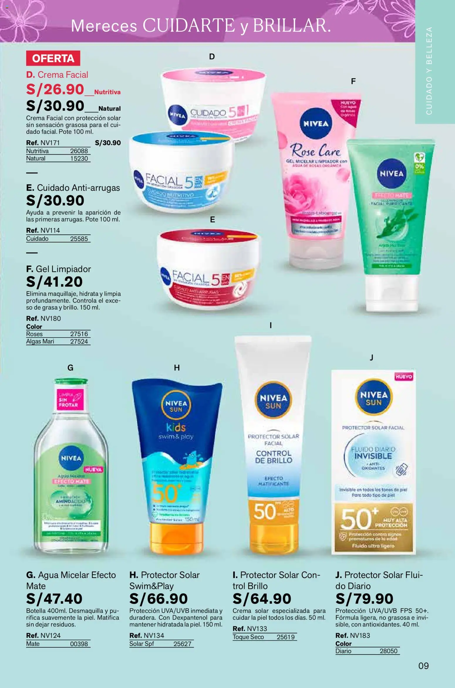 Catálogo Leonisa válido desde 06.03.2026 | Página: 9 | Productos: Protector solar, Crema