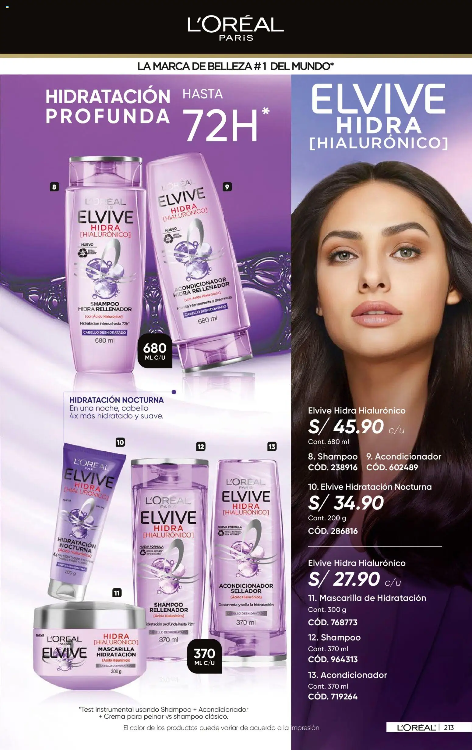 Catálogo Azzorti válido desde 09.03.2026 | Página: 215 | Productos: Shampoo, Acondicionador, Crema