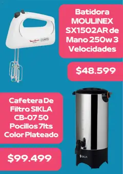 Grupo Marquez catálogo │ válido desde el 18.07.2025 | Página: 4 | Productos: Cafetera, Batidora
