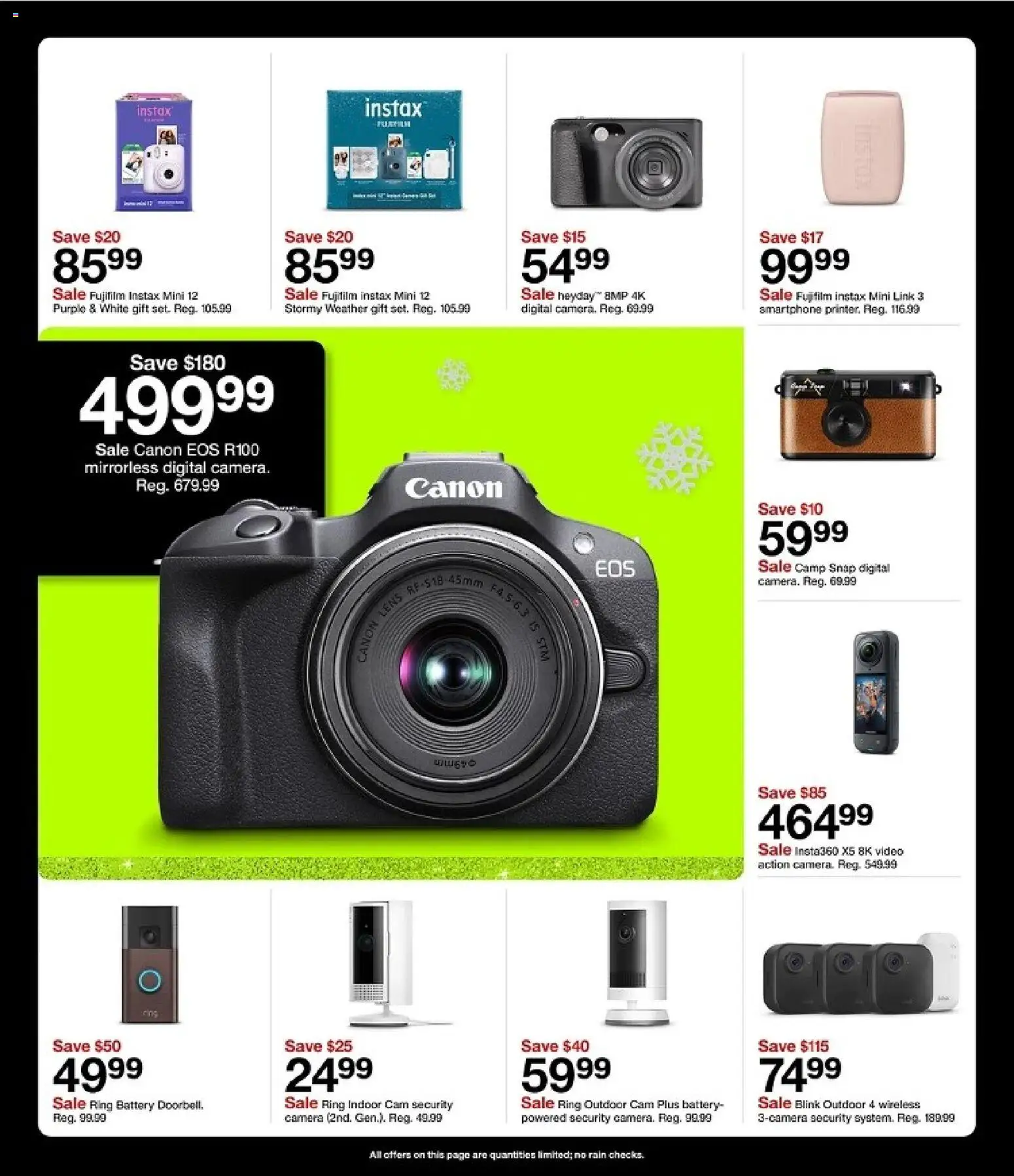 Target Weekly Ad - valid from 23.11.2025 | Page: 14 | Products: Battery, Ring, Video, Camera