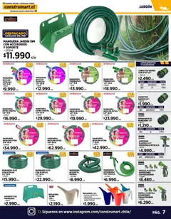 Construmart ofertas  válido desde el 01.10.2025 | Página: 7 | Productos: Conector, Manguera