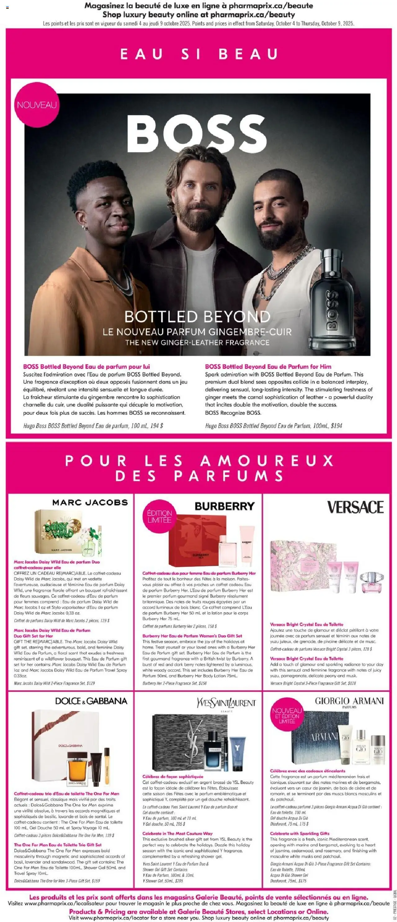 Pharmaprix flyer valid from 04.10.2025 | Page: 13 | Products: Perfume, Fragrance, Eau de toilette, Toilette