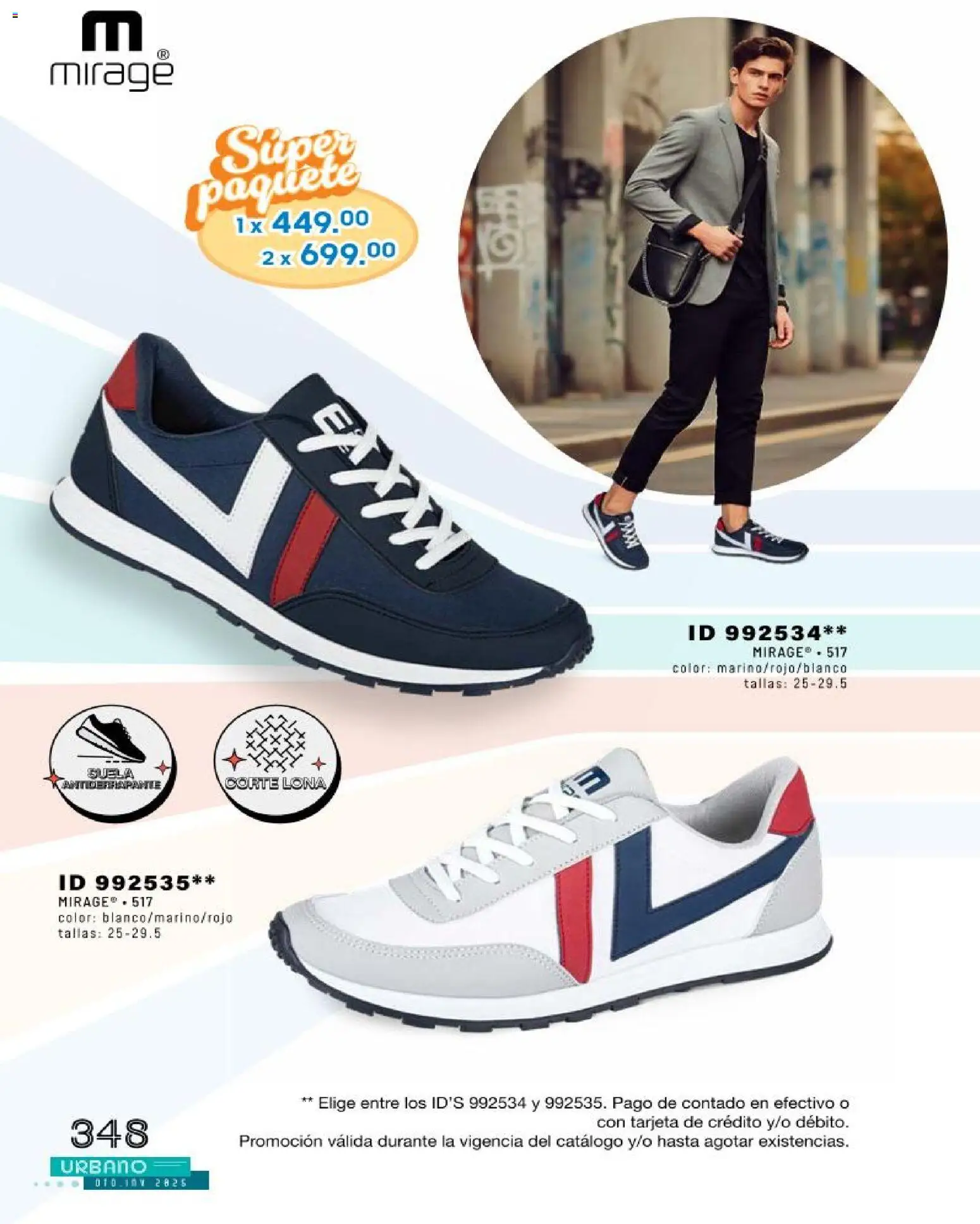 Nuevas ofertas de Price Shoes válidas en toda la República Mexicana desde el 04.12.2025. ¡Encuentra las mejores ofertas en Price Shoes catálogo Urbano! | Página: 348 | Productos: Lona