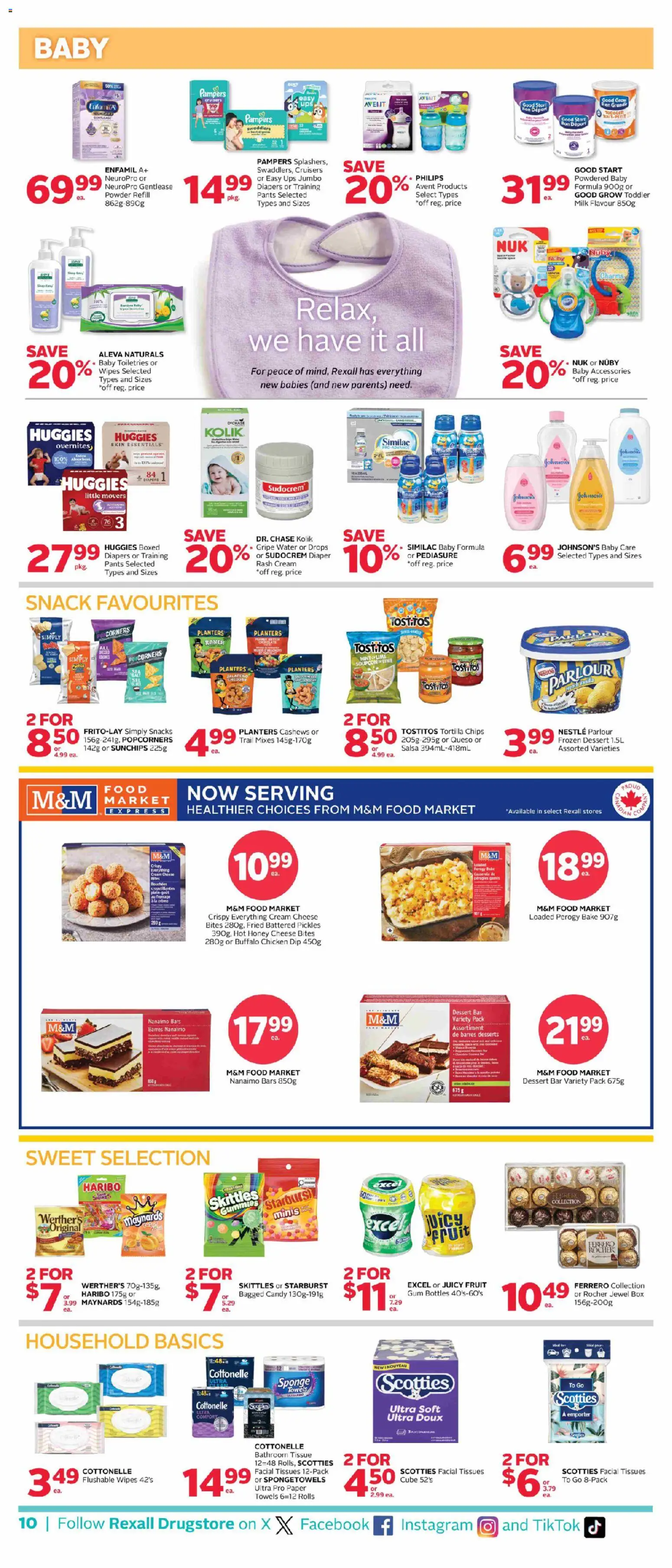 Rexall flyer valid from 27.03.2026 | Page: 18 | Products: Cream, Box, Cheese, Chocolate