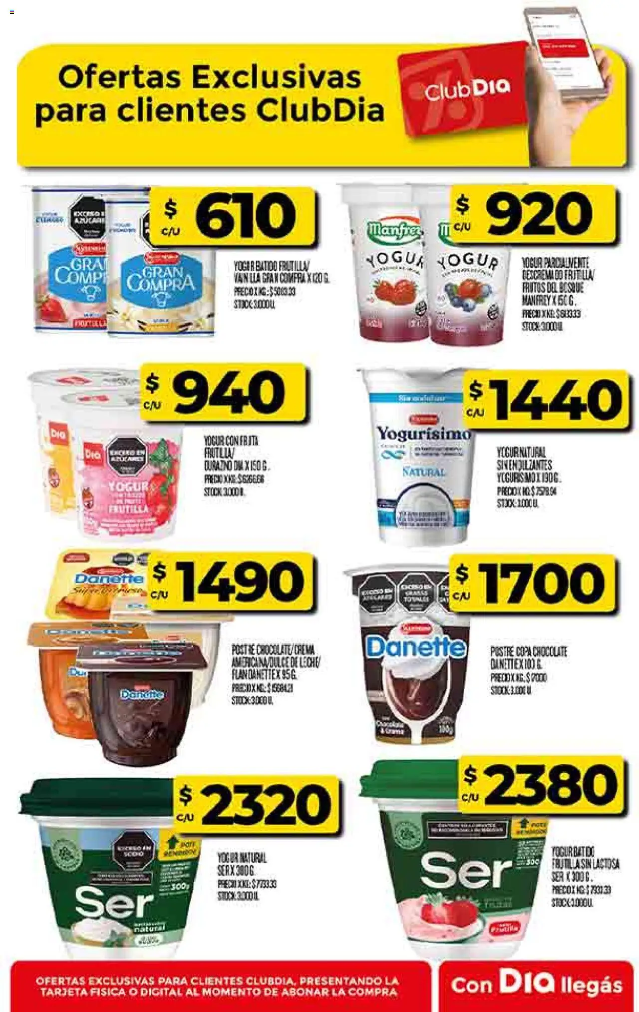 Supermercado DIA Ofertas - Salta y Jujuy │ válido desde el 30.07.2025 | Página: 36 | Productos: Frutilla, Leche, Yogur, Chocolate