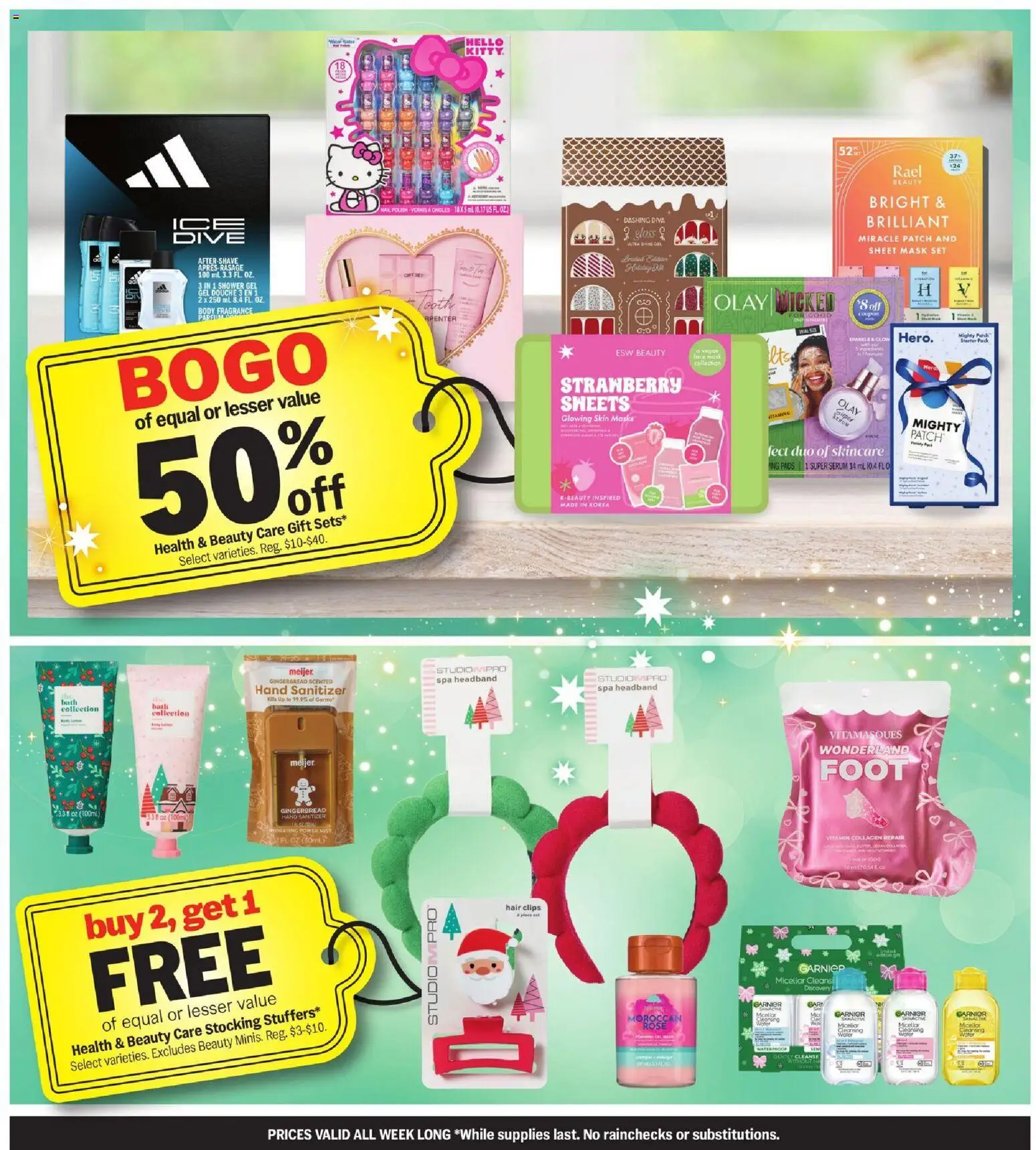 Meijer Black Friday - valid from 23.11.2025 | Page: 33 | Products: Bath, Fragrance, Pads, Sheet