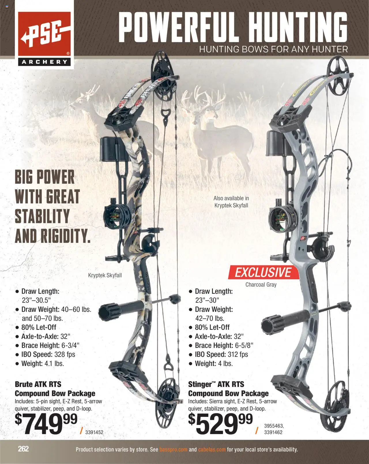 Cabela's Hunting Master 25 - valid from 11.08.2025 | Page: 262 | Products: Bow, Archery, Weight
